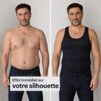 Sans puis avec le Débardeur Allure, ventre camouflé